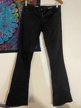 GAP black bootcut jeans